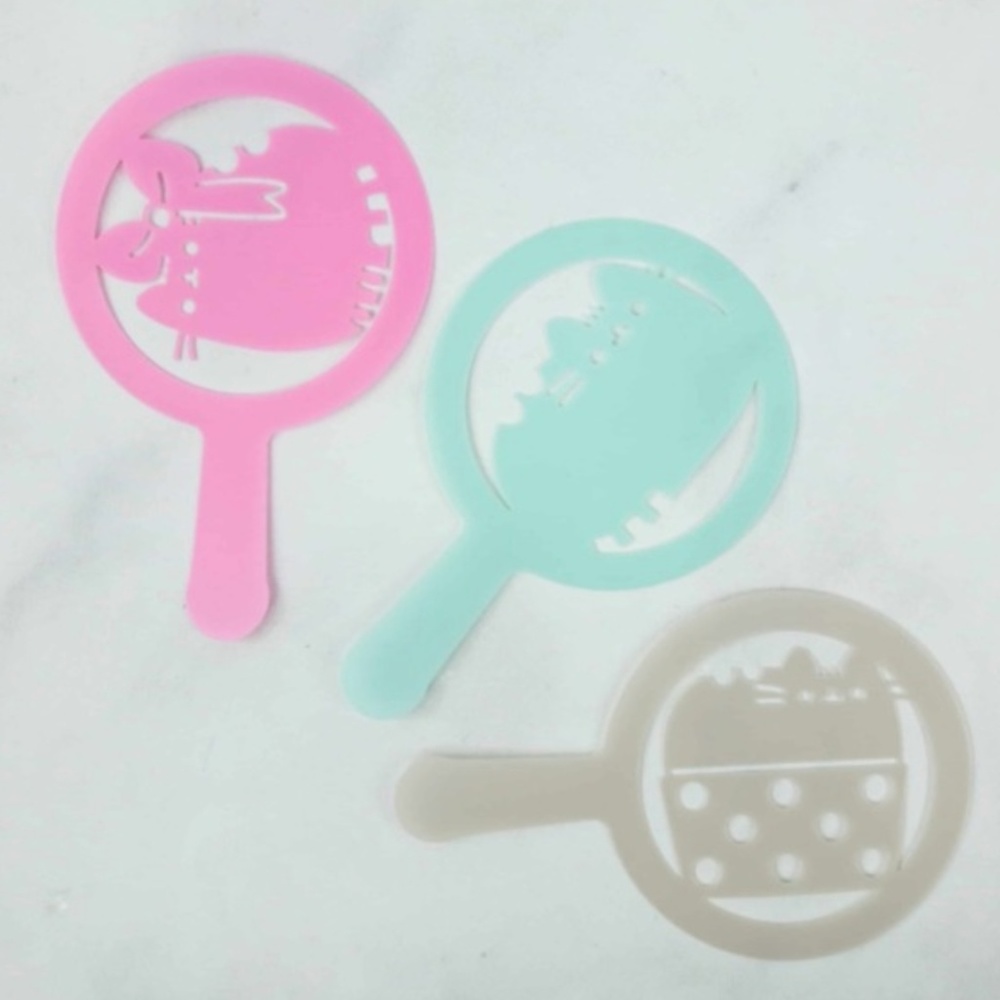 NEW Pusheen Latte Stencils